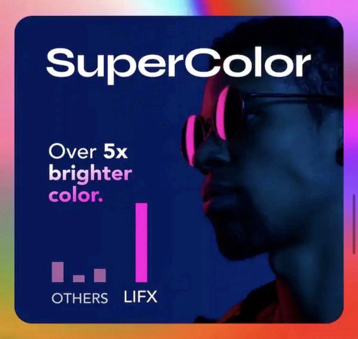 Black RGB Integrated LED Smart Wi-Fi Round Landscape Path Light