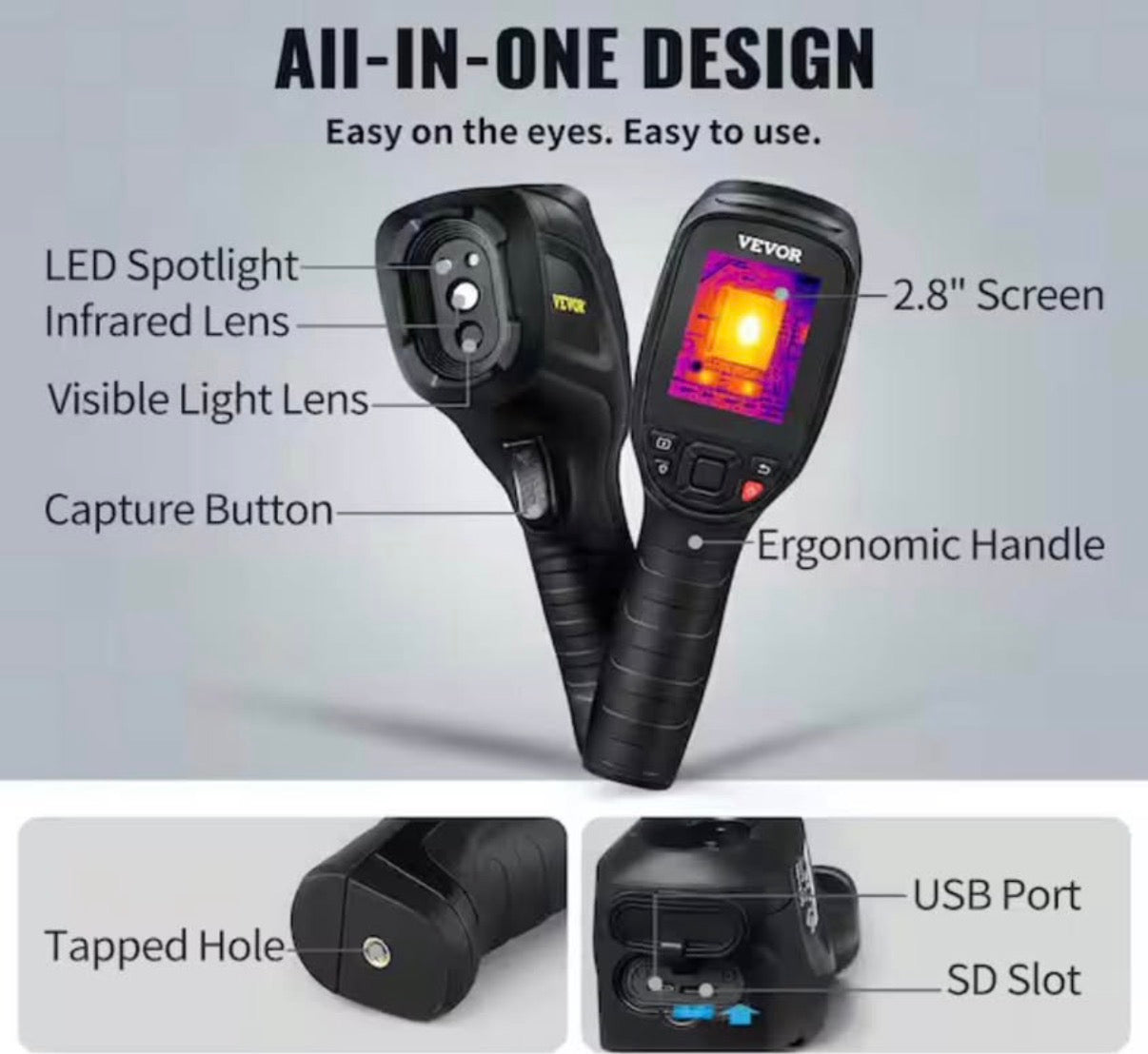 Thermal Imaging Camera 240x180 IR Resolution